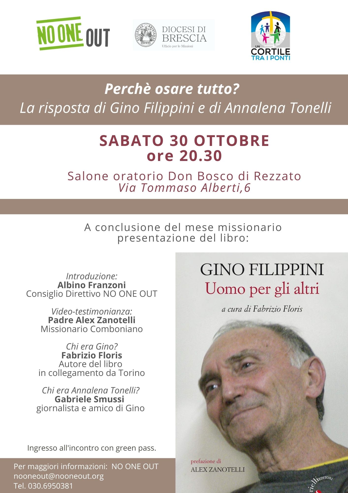 Presentazione libro Gino Rezzato 30.10