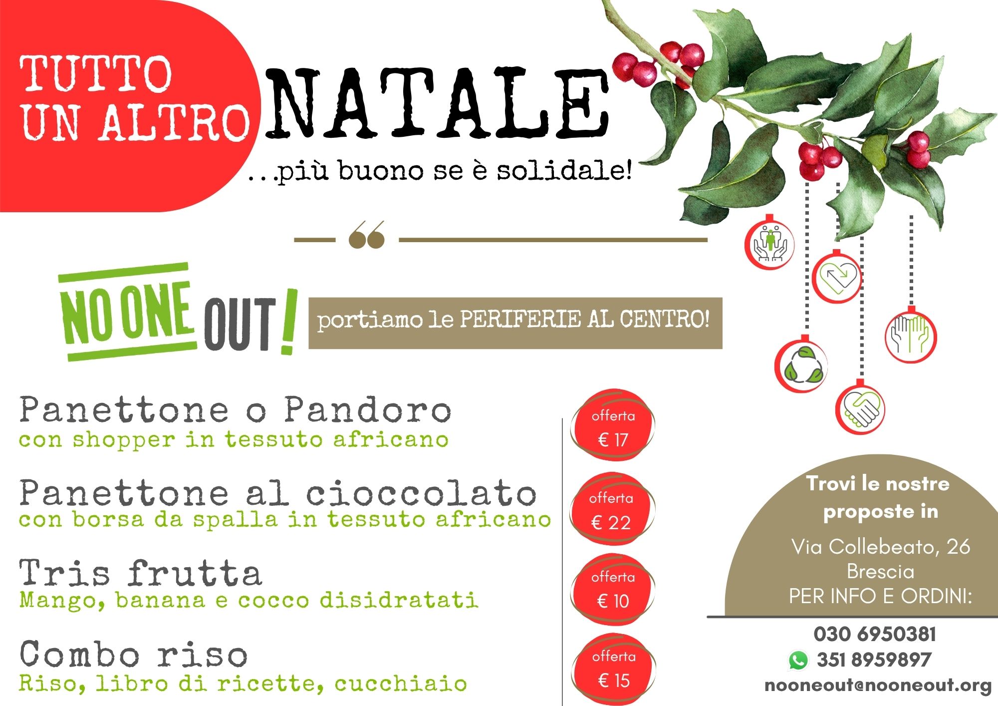 Campagna Tutto un altro Natale 2025